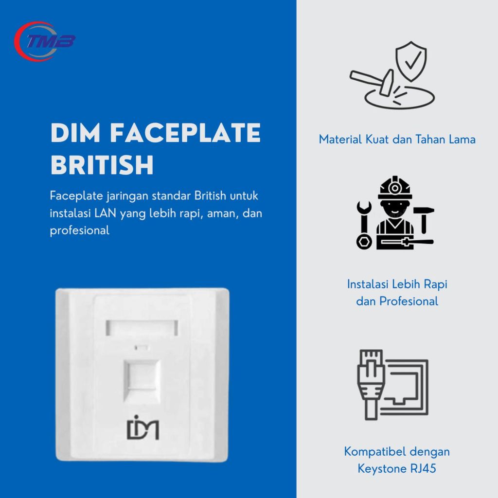 DIM-Faceplate British with shutter