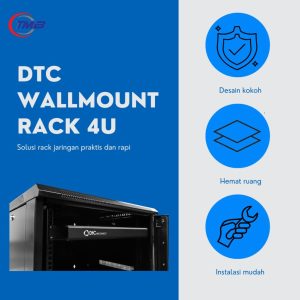 DIM-Wallmounted 4U, Singledoor