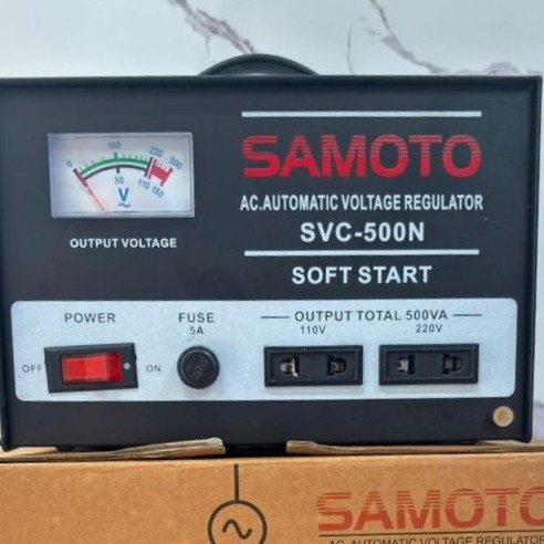 SAMOTO Stabilizer SVC-500N 500VA - Gambar 5