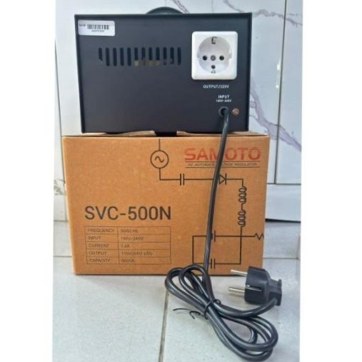 SAMOTO Stabilizer SVC-500N 500VA - Gambar 4