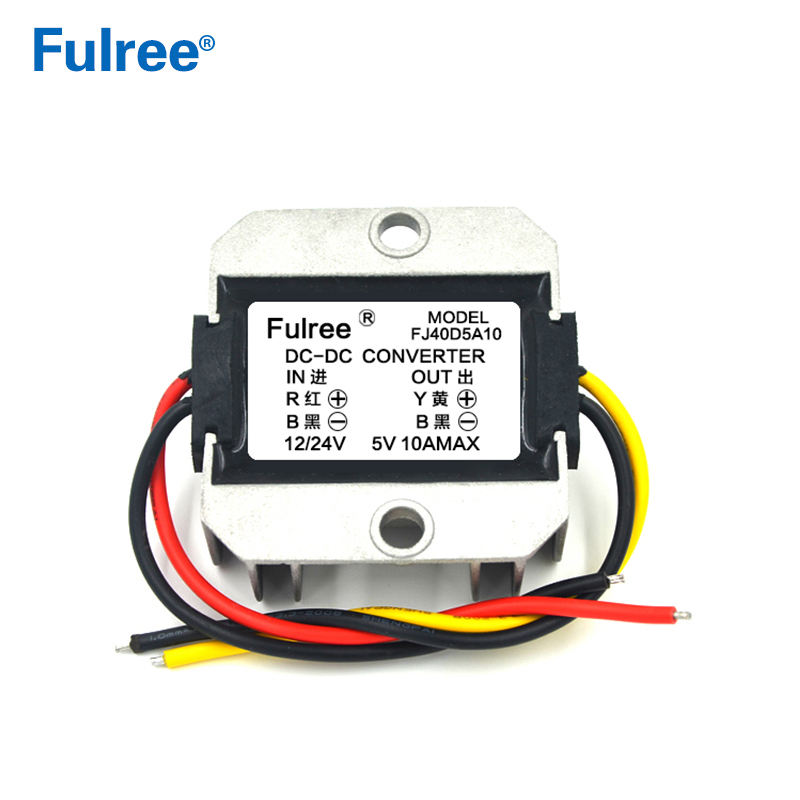 FULREE Step Down DC-DC Converter 24V ke 12V 10A | Buck Converter Berkinerja Tinggi - Gambar 2